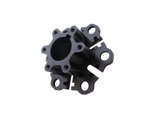 Black oxide Viper big block drive hub with integrated plate