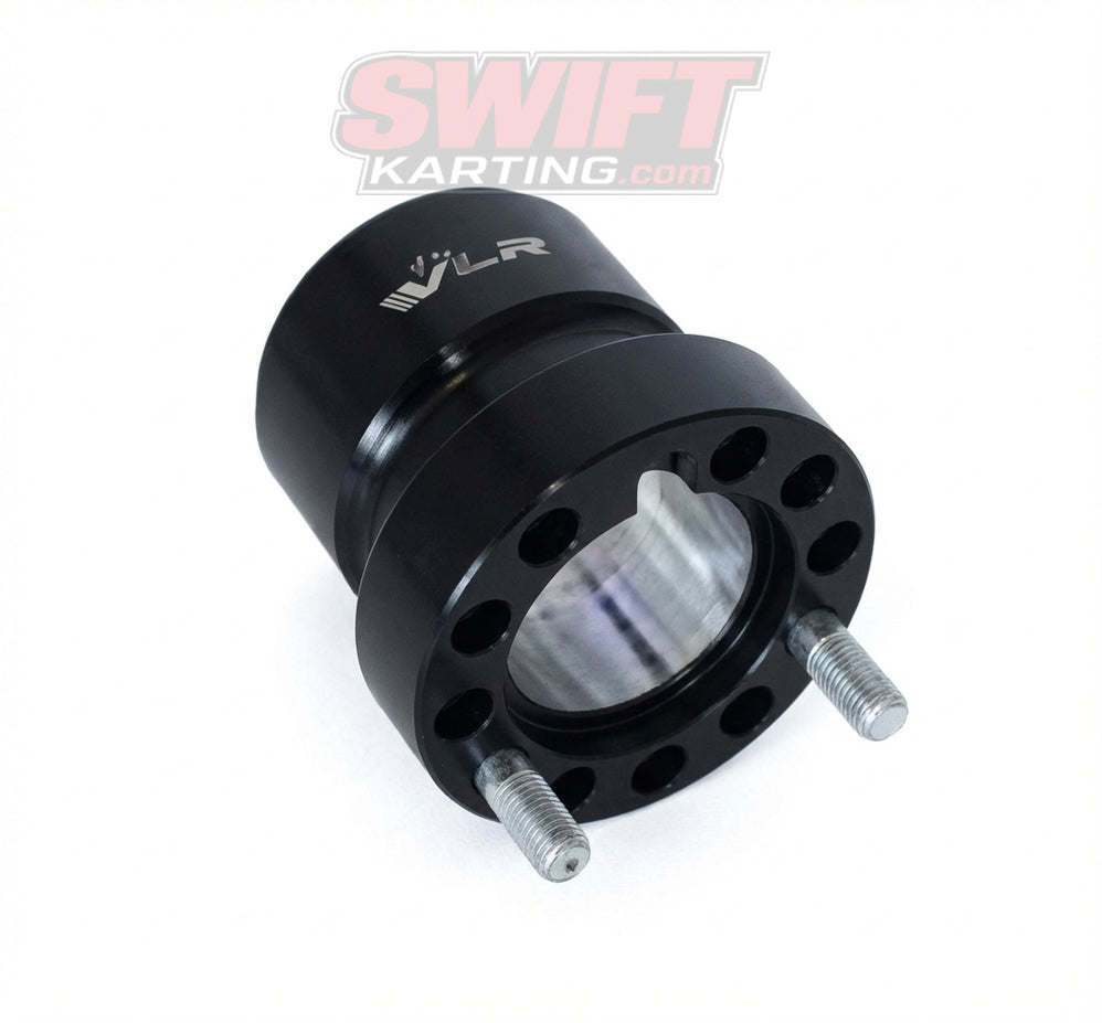 Extended 40mm Rear Wheel Hub 95mm Length for VLR Kart Stability by VLR Karts - karting parts