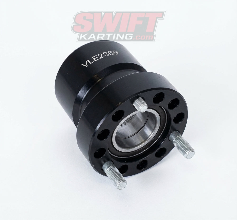 Extended 40mm Rear Wheel Hub 95mm Length for VLR Kart Stability by VLR Karts - karting parts