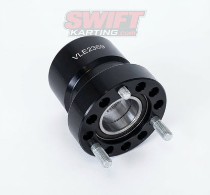 Extended 40mm Rear Wheel Hub 95mm Length for VLR Kart Stability by VLR Karts - karting parts
