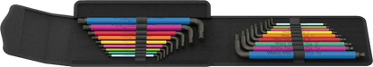 Wera 05133286001 Big Pack Multicolor Hex-Plus Metric & Imperial L-Key Set (19 Pieces)