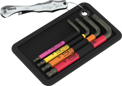 Wera 05135825001 Christmas 2026 Hex-Plus L-Key Tool Card Set & Bottle Opener