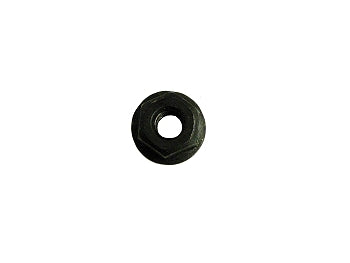 1/4 inch flanged smooth nut with 1/2 inch head for hubs