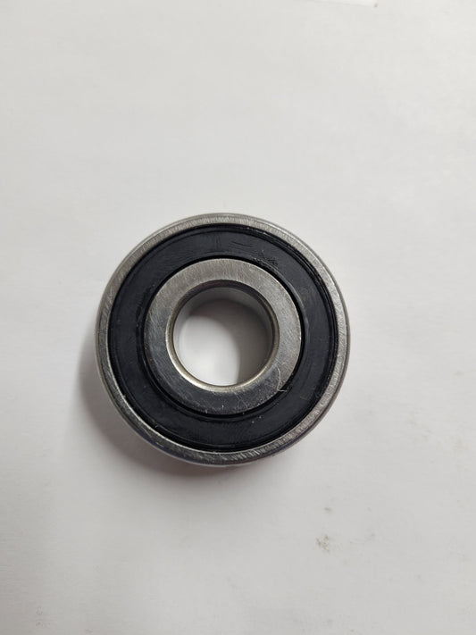 Close-up of sealed wheel hub bearing with 5/8 inch ID for kart racing