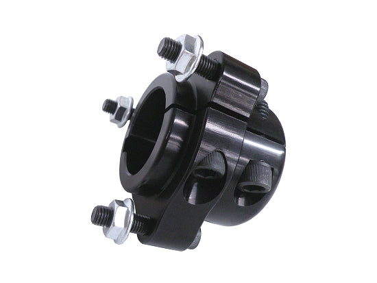 Ultralight right rear double lock hub with 1/4 hardware for karts