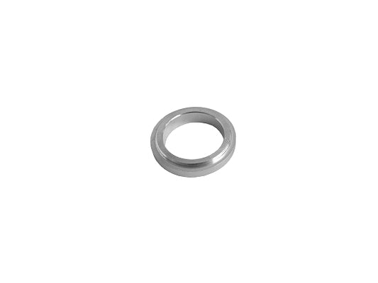 Silver 4mm metric wheel spacer with 17mm inner diameter for karts