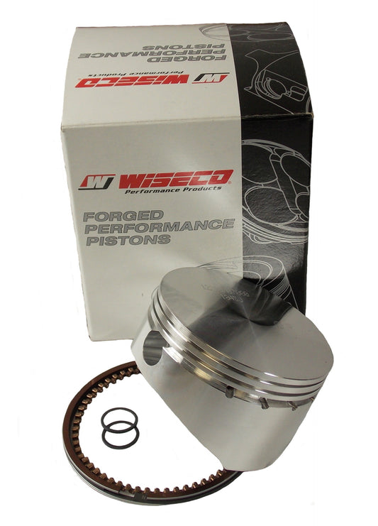 Wiseco 70mm three-ring piston for kart engine performance