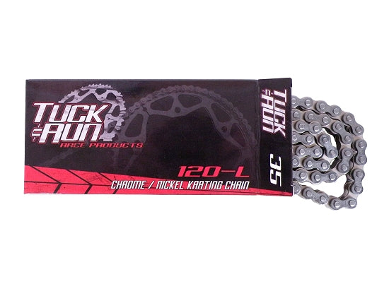 Chrome nickel Tuck-N-Run #35 chain 120-link box