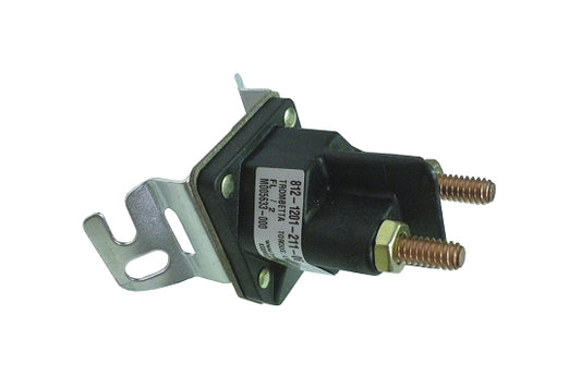 Starter solenoid engaging drive for Briggs kart engine